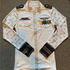 TGLC AVIATOR CHEER UNIFORM TOP